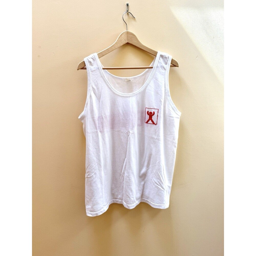 Vintage Screen Stars LifeGuard Single Stitch Tank Top Size XL Thin